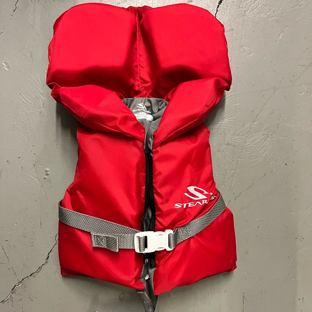 Stearns Infant Red Life Jacket/PFD